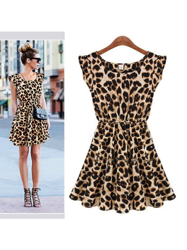Leopard Printed Dress